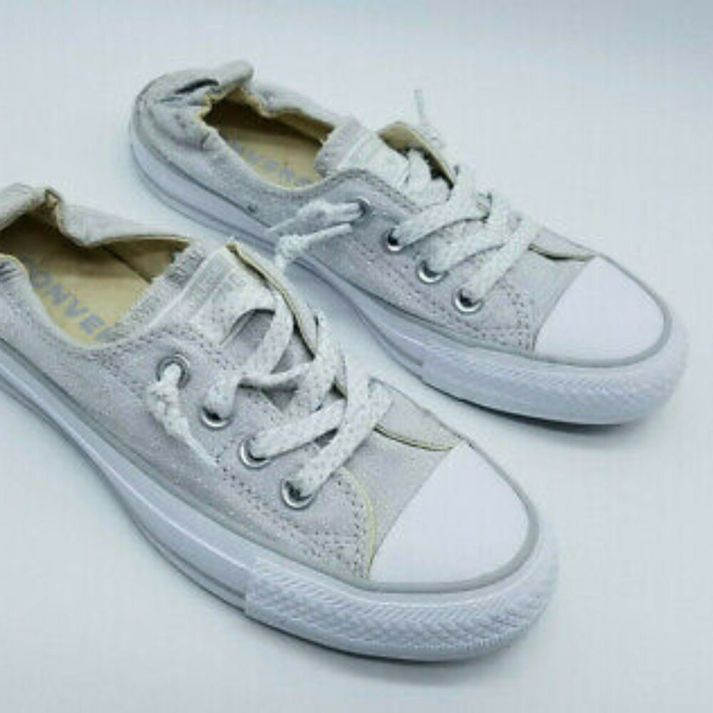 White/Light Grey All Star Shoreline Slip-On Converse